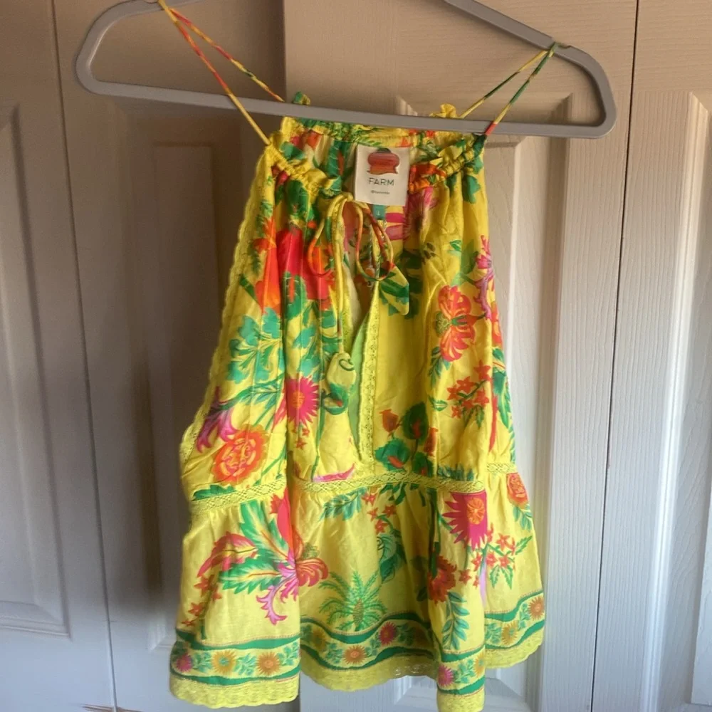 FARM Rio NWT Fruit Garden Cotton Camisole large - Picture 3 of 13